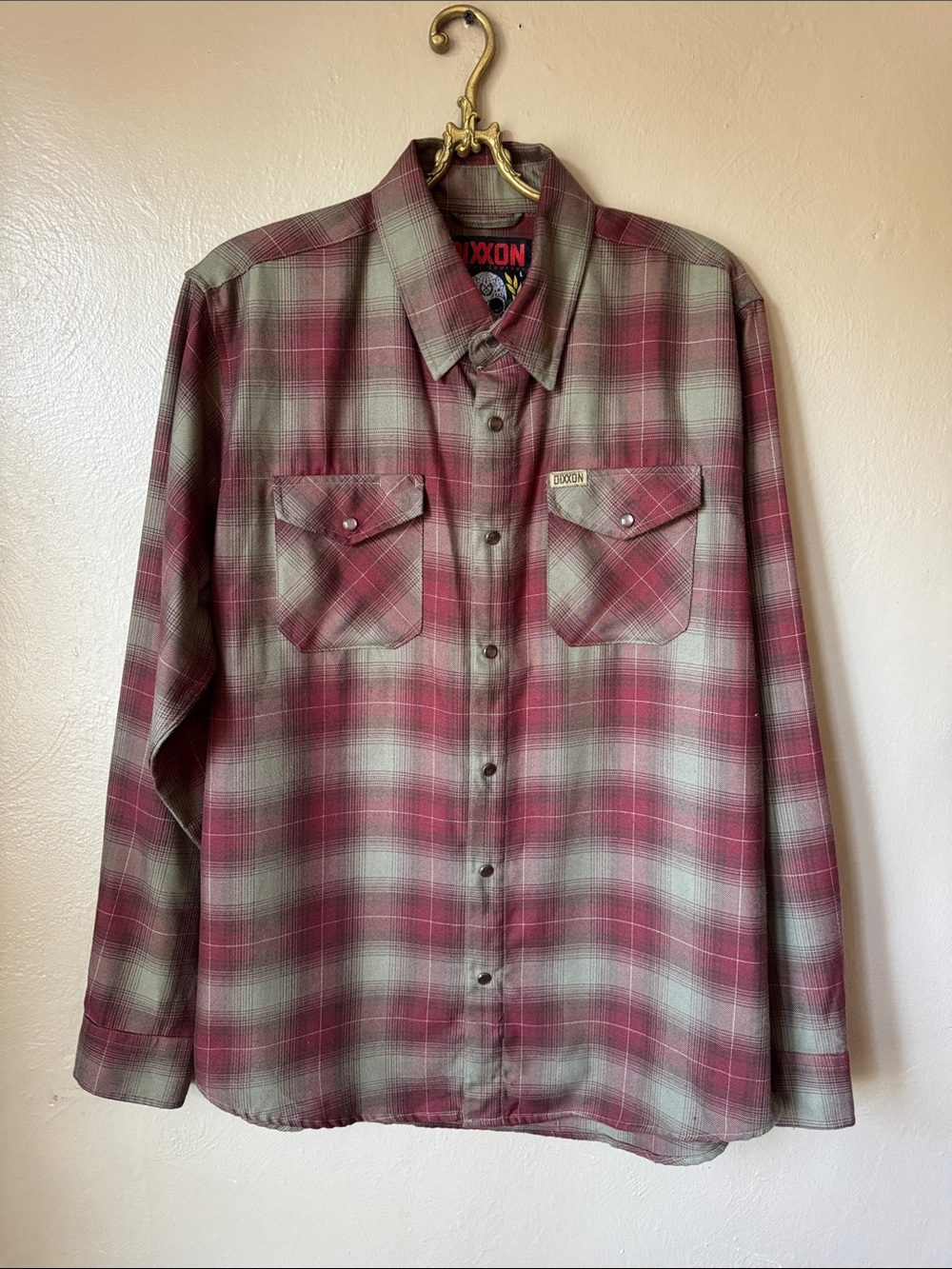 Dixxon The Juarez Flannel Shirt Size Large
